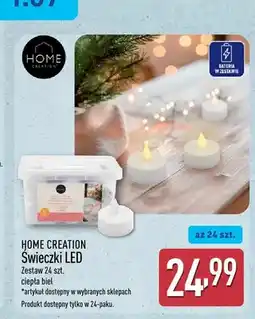 ALDI Świeczki LED Home Creation 24-pak oferta