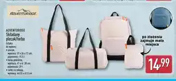 ALDI Składany plecak ADVENTURIDGE oferta