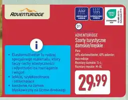 ALDI Szorty turystyczne damskie Adventuridge oferta
