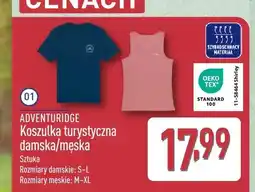 ALDI Koszulka turystyczna damska Adventuridge oferta