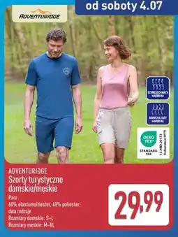 ALDI Szorty turystyczne damskie Adventuridge oferta