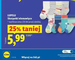 Lidl LUPILU Skarpetki niemowlęce oferta