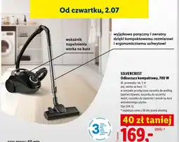 Lidl SILVERCREST Odkurzacz kompaktowy, 700 W oferta