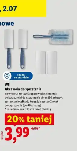 Lidl W5 Akcesoria do sprzątania oferta