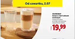 Lidl SILVERCREST Zestaw 2, 3 lub 4 szklanek termicznych oferta
