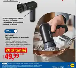 Lidl SILVERCREST Elektryczna szczotka do czyszczenia, 4 V, 2 Ah oferta