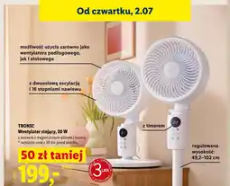 Lidl TRONIC Wentylator stojący, 20 W oferta