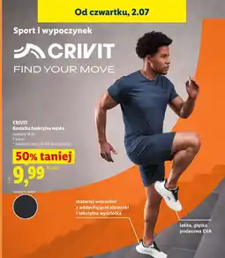 Lidl CRIVIT Koszulka funkcyjna męska oferta