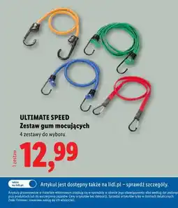 Lidl ULTIMATE SPEED Zestaw gum mocujących oferta