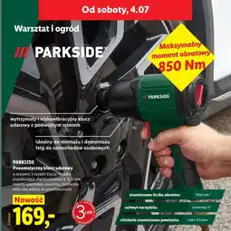 Lidl PARKSIDE Pneumatyczny klucz udarowy oferta