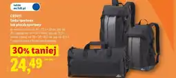Lidl CRIVIT Torba sportowa lub plecak sportowy oferta