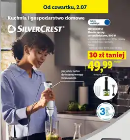 Lidl SILVERCREST Blender ręczny z rozdrabniaczem, 600 W oferta
