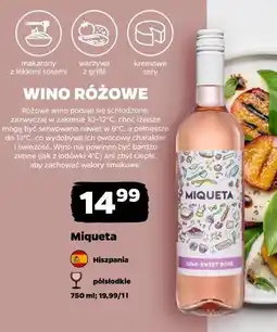 Netto Miqueta Wino różowe półsłodkie oferta