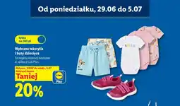 Lidl Wybrane tekstylia i buty dziecięce oferta