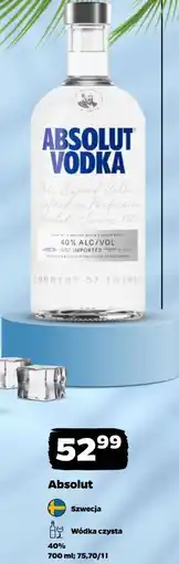 Netto Absolut Wódka czysta oferta
