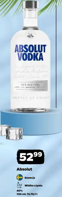 Netto Absolut Wódka czysta oferta