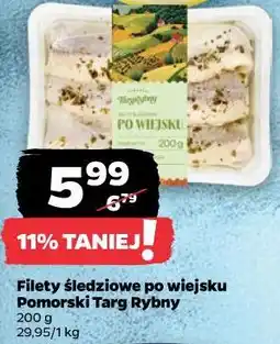 Netto Pomorski Targ Rybny Filety śledziowe po wiejsku oferta