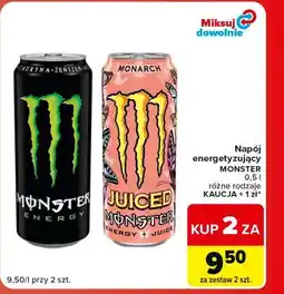 Carrefour Market Napój energetyzujący Monster oferta