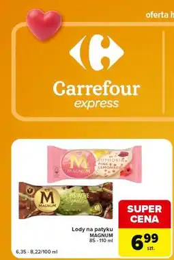 Carrefour Express Lody na patyku MAGNUM oferta