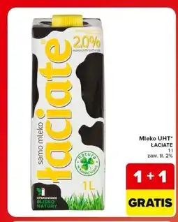 Carrefour Market Mleko UHT ŁACIATE oferta