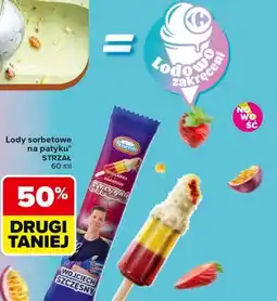 Carrefour Market Lody sorbetowe na patyku STRZAŁ oferta