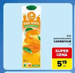 Carrefour Market Sok pomarańczowy Carrefour oferta