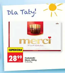 Biedronka Czekoladki Merci Finest Selection oferta