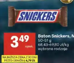 Delikatesy Centrum Baton Snickers, Mars oferta