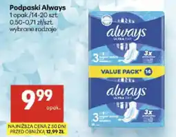 Delikatesy Centrum Podpaski Always oferta