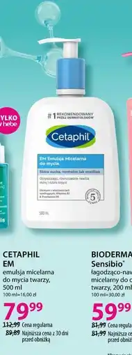 Hebe Cetaphil EM emulsja micelarna do mycia twarzy oferta