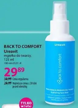 Hebe BACK TO COMFORT Ureavit mgiełka do twarzy oferta