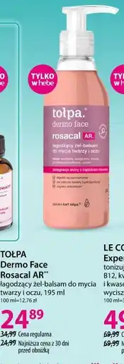 Hebe TOŁPA Dermo Face Rosacal AR łagodzący żel-balsam do mycia twarzy i oczu oferta