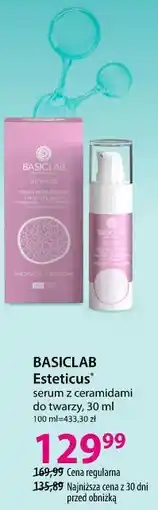 Hebe BASICLAB Esteticus serum z ceramidami do twarzy oferta