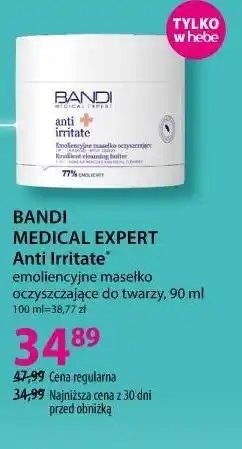 Hebe Bandi Medical Expert Anti Irritate emulsyjne masełko oczyszczające do twarzy oferta