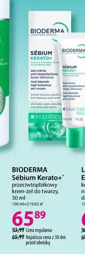 Hebe BIODERMA Sébium Kerato+ przeciwtrądzikowy krem-żel do twarzy oferta