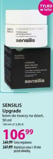 Hebe SENSILIS Upgrade krem do twarzy na dzień oferta