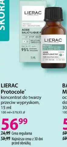 Hebe LIERAC Protocole koncentrat do twarzy przeciw wypryskom oferta
