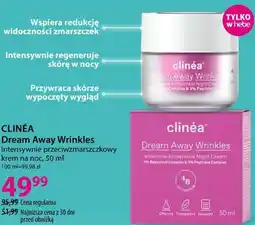 Hebe CLINÉA Dream Away Wrinkles intensywnie przeciwzmarszczkowy krem na noc oferta