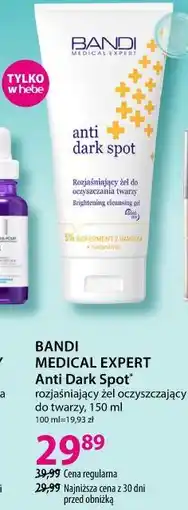 Hebe BANDI MEDICAL EXPERT Anti Dark Spot rozjaśniający żel oczyszczający do twarzy oferta