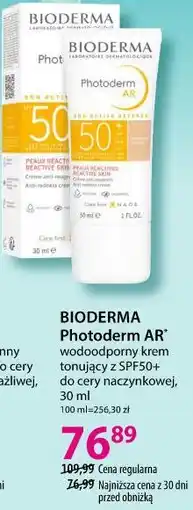 Hebe BIODERMA Photoderm AR wodoodporny krem tonujący z SPF50+ do cery naczynkowej, 30 ml oferta