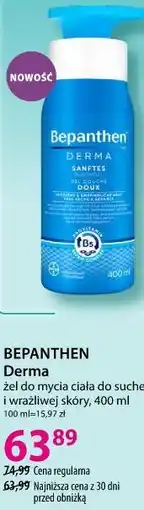 Hebe BEPANTHEN Derma żel do mycia ciała do suchej i wrażliwej skóry oferta