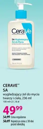Hebe CERAVE SA wygładzający żel do mycia twarzy i ciała oferta