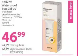 Hebe SKIN79 Waterproof Sun Gel UV lekki krem przeciwsłoneczny do twarzy oferta