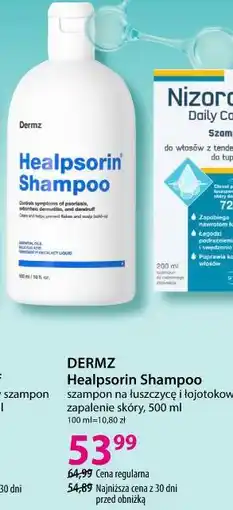 Hebe DERMZ Healpsorin Shampoo szampon na łuszczycę i łojotokowe zapalenie skóry oferta