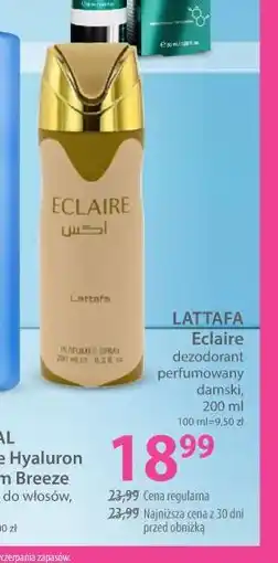 Hebe Lattafa Eclaire dezodorant perfumowany damski oferta