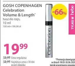 Hebe Gosh Copenhagen Celebration Volume & Length tusz do rzęs oferta
