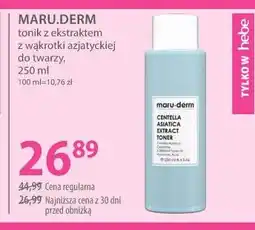 Hebe MARU.DERM tonik z ekstraktem z wąkrotki azjatyckiej do twarzy oferta