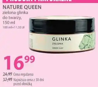 Hebe NATURE QUEEN zielona glinka do twarzy oferta