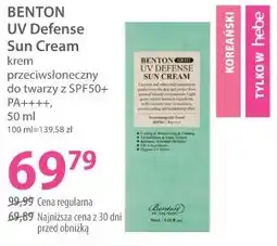 Hebe Benton UV Defense Sun Cream krem przeciwsłoneczny oferta