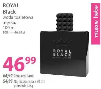 Hebe ROYAL Black woda toaletowa męska oferta